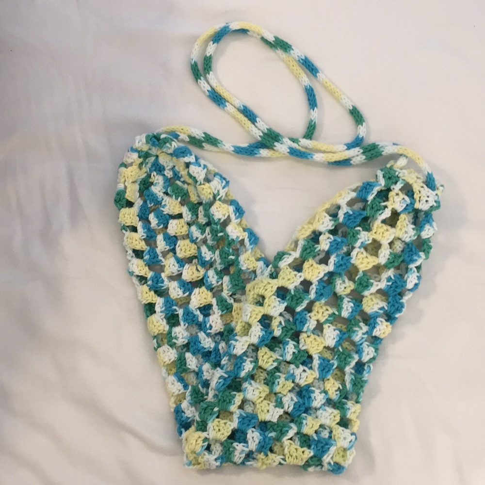 LOWEST PRICE - Handmade Crochet Yoga Mat Sling